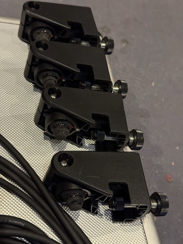 Zestaw Trigger Roland 4x RT-10T Tom + case i kable