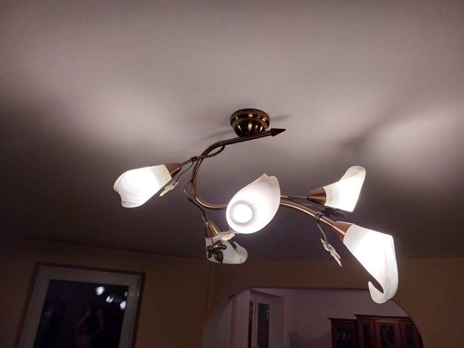 Lampa sufitowa 5 opraw