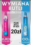 Sodastream wymiana butli rożowa i niebieska