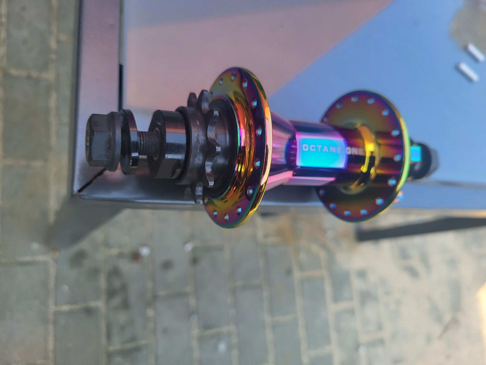 Piasta Octane One Orbital Pro Single 32H Oilslick