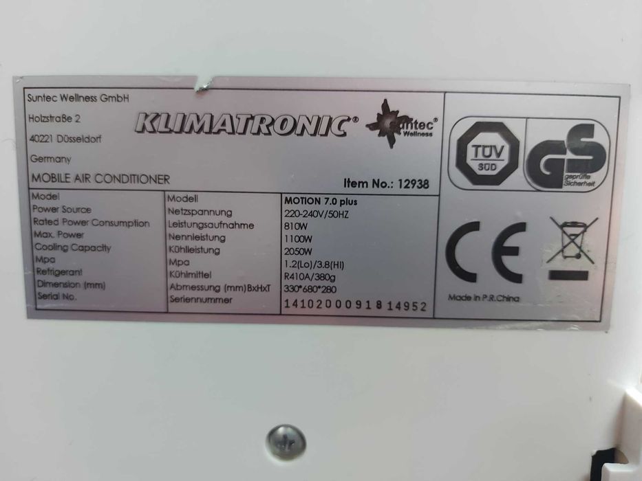 Klimatyzator Klimatronic