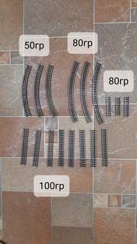 Железная дорога Piko N 1:160 рельсы перекрестки пульт блок