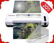 Nowy LAMINATOR A4 Laminarka Dokumentów Papieru Premium Zestaw (-20%)