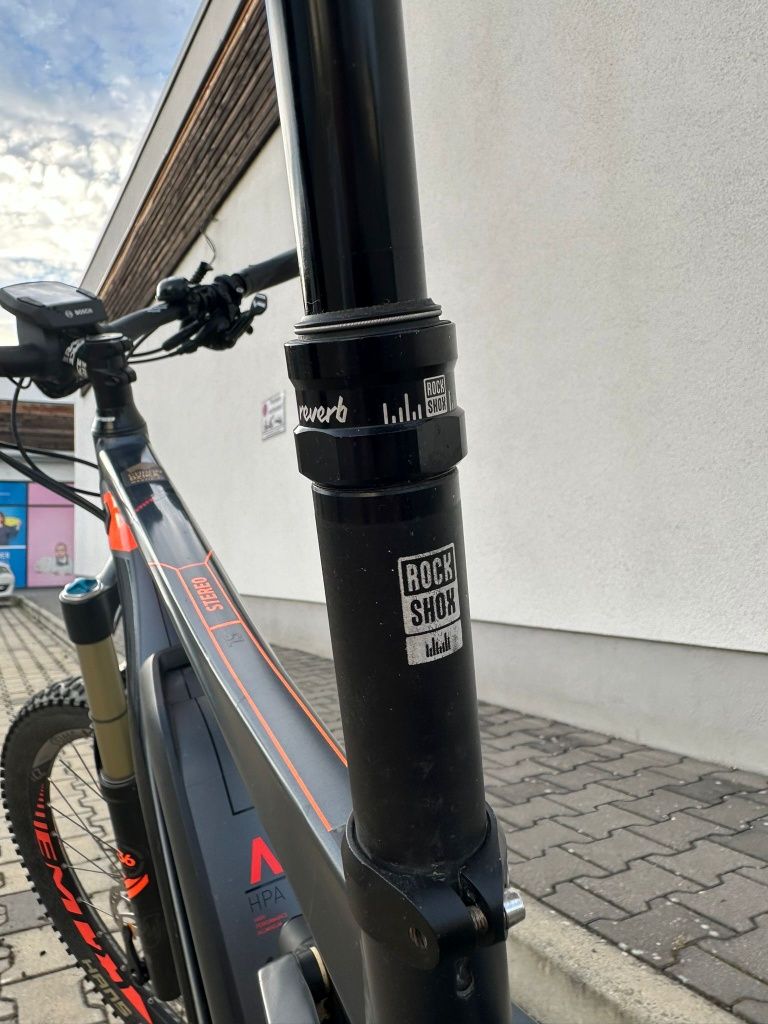 Rower e-bike MTB Full Cube Stereo Hybrid 160 HPA SL 500 27.5 iridium'n