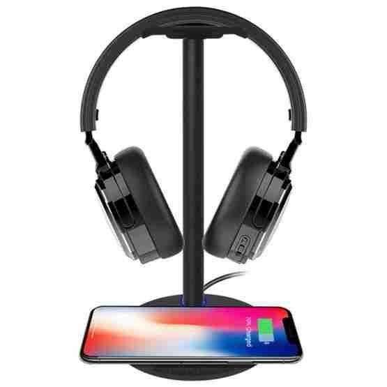 Ładowarka indukcyjna New bee NB-Z4 plus stojak na słuchawki, spp565