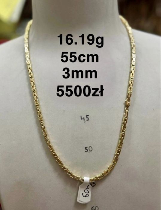 Złoty Łańcuszek Królewski 585