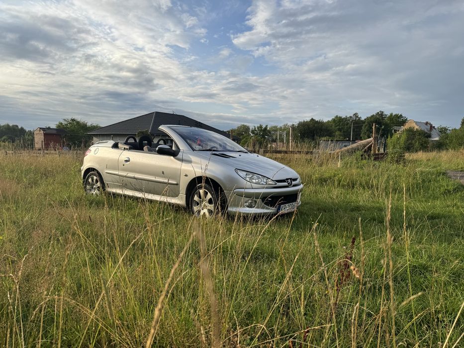 Prugeot 206cc kabriolet cabrio lift zamiana