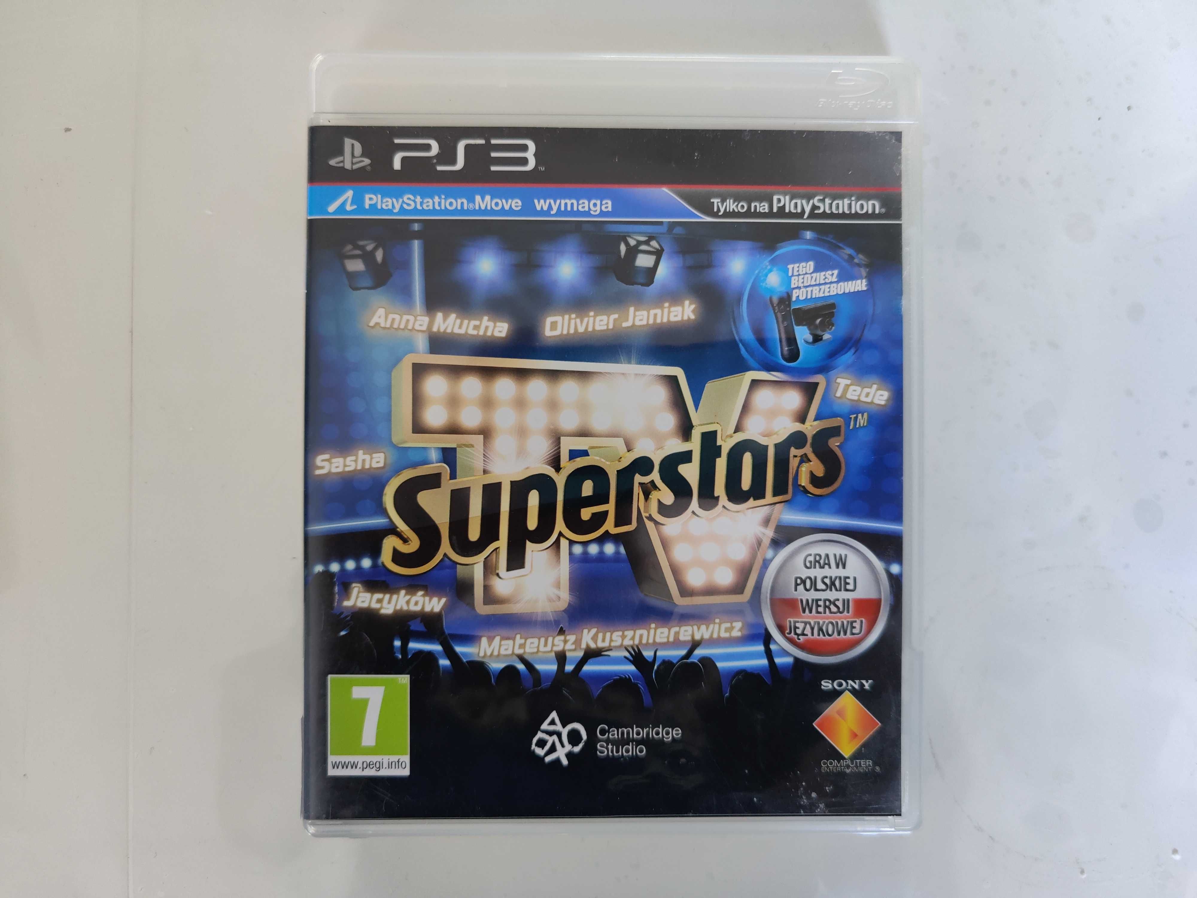 TV Superstars PL Move PS3 Playstation 3