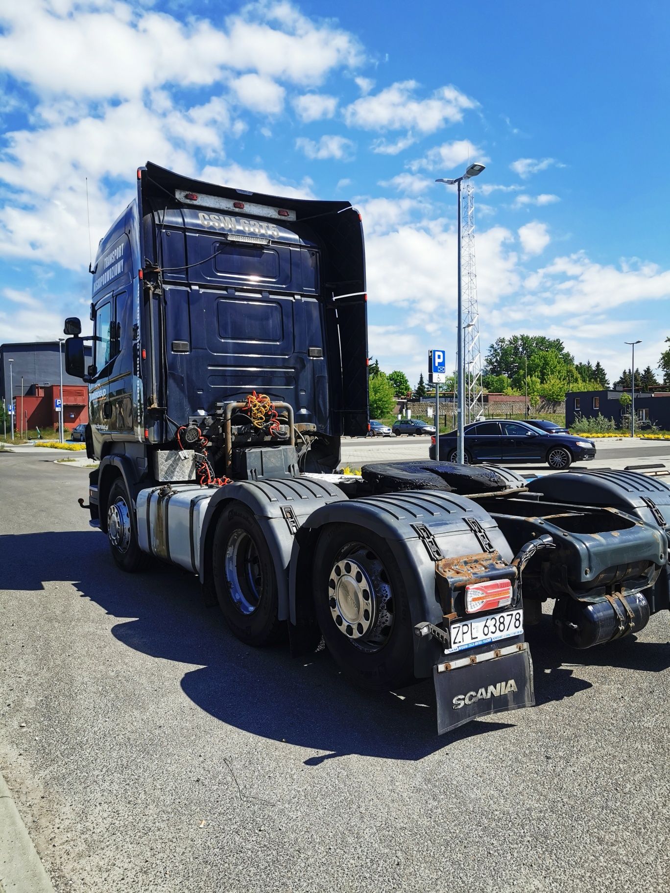 SCANIA R500, 6x2, V8, klima, retarder, 60 ton DMC