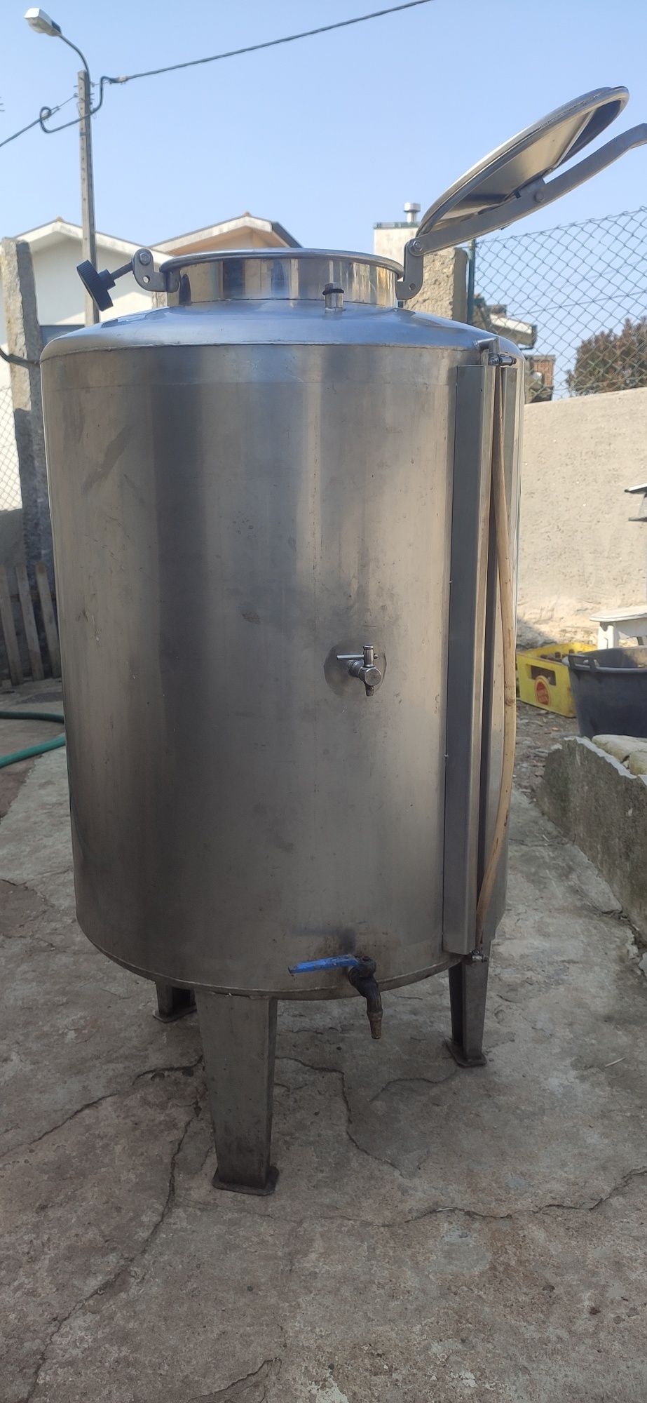 Cuba de Inox 250L