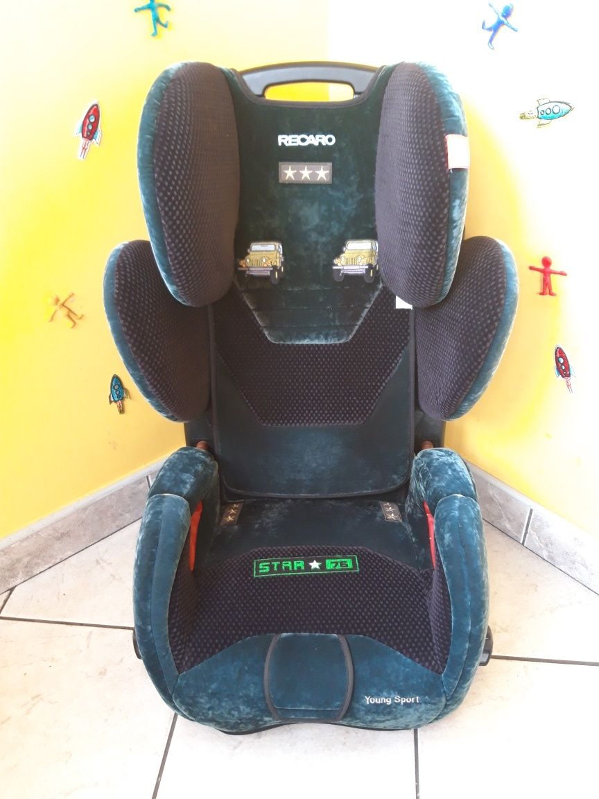 Fotelik samochodowy Recaro Young Sport 15-36kg bez isofix. Wysyłka OLX