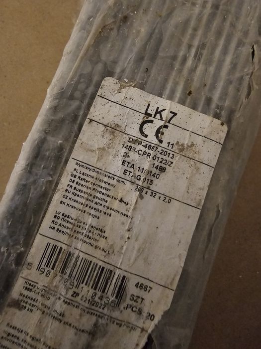 Łącznik krokwiowy ciesielski