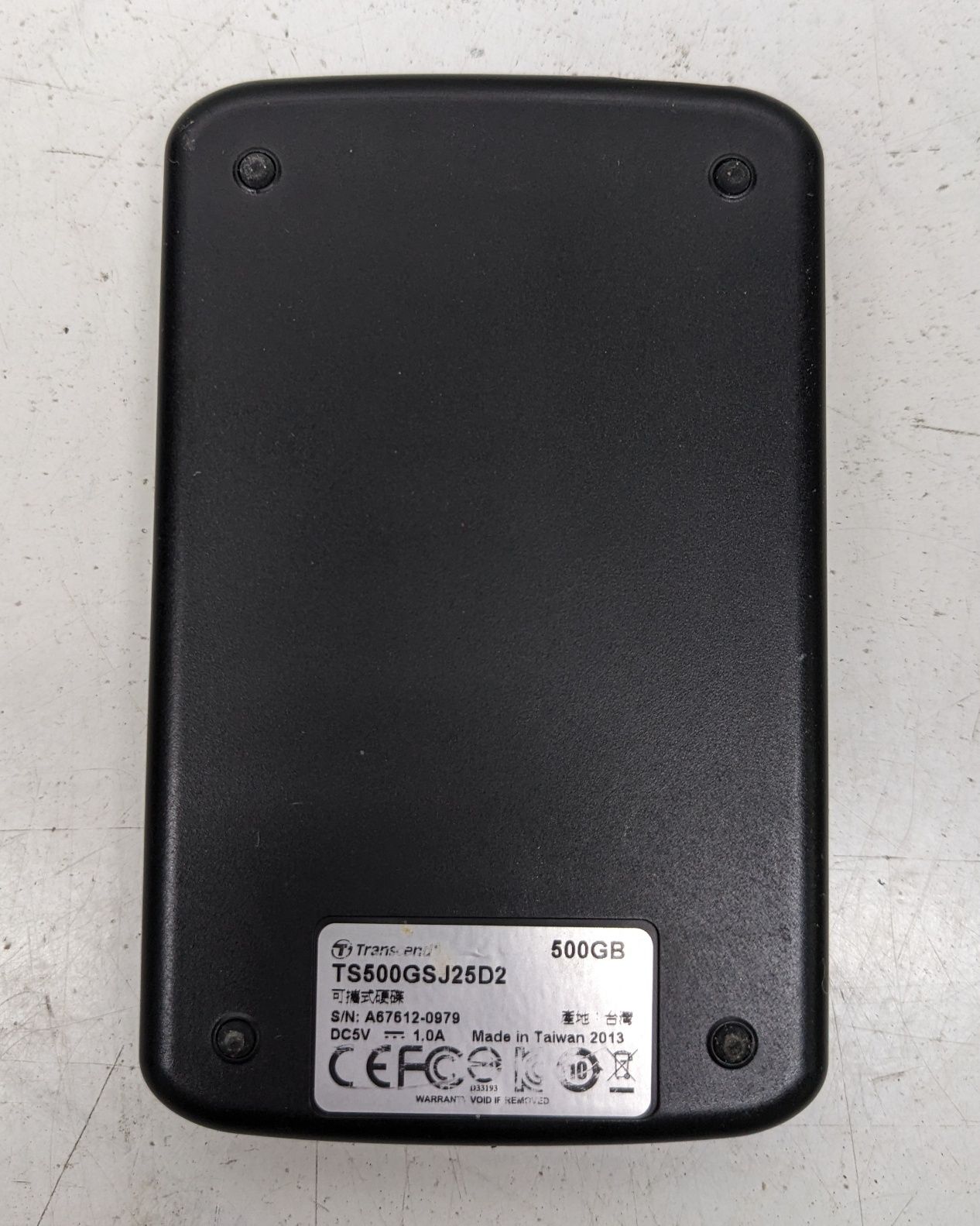 Внешний жёсткий диск HDD 500GB Transcend