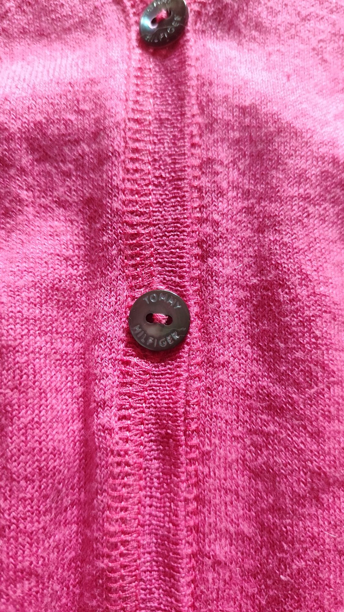 Cena ostateczna! Różowy sweterek Tommy Hilfiger rozmiar S/M bawełna ka