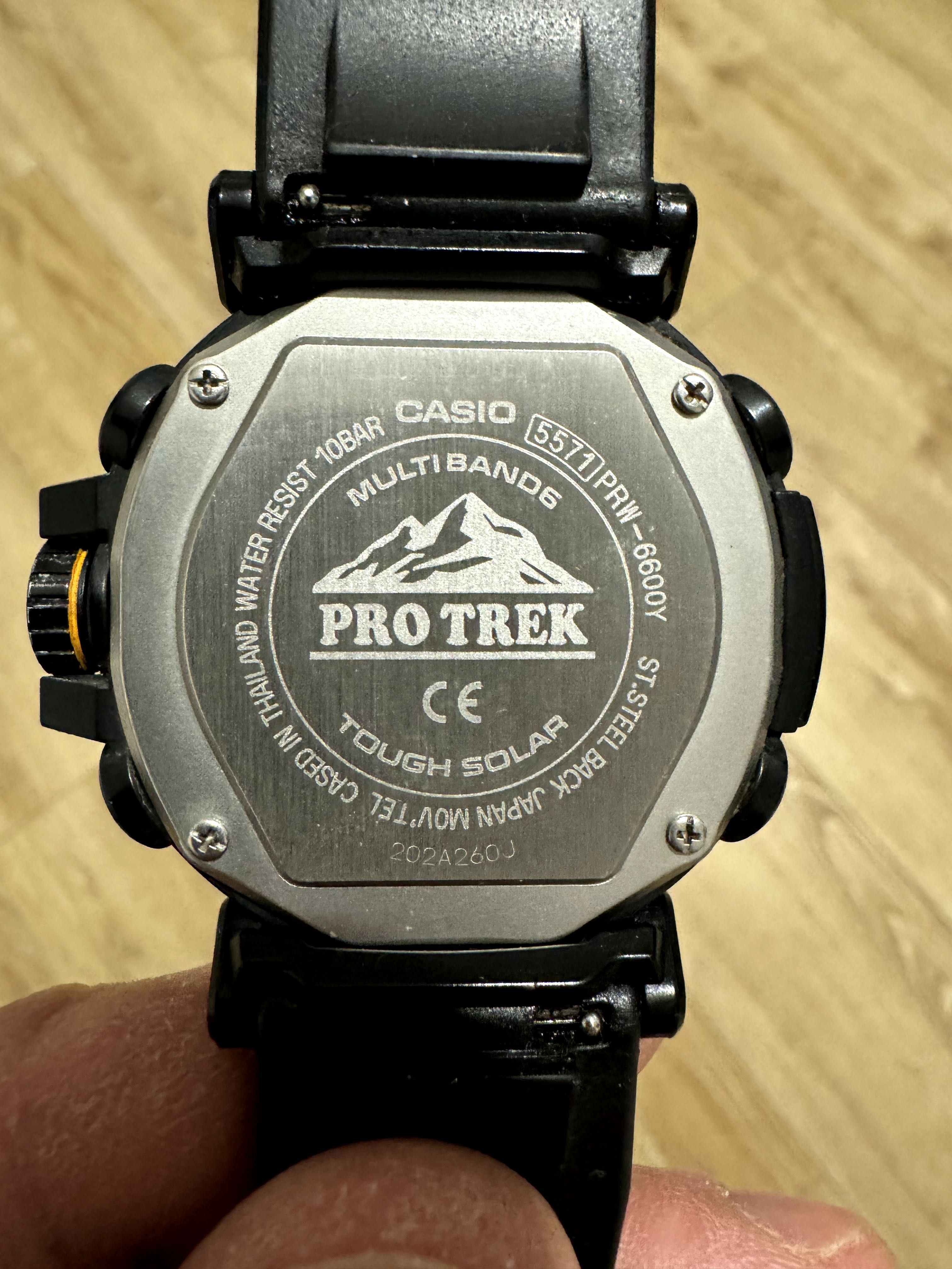 Casio PRW- 6600Y