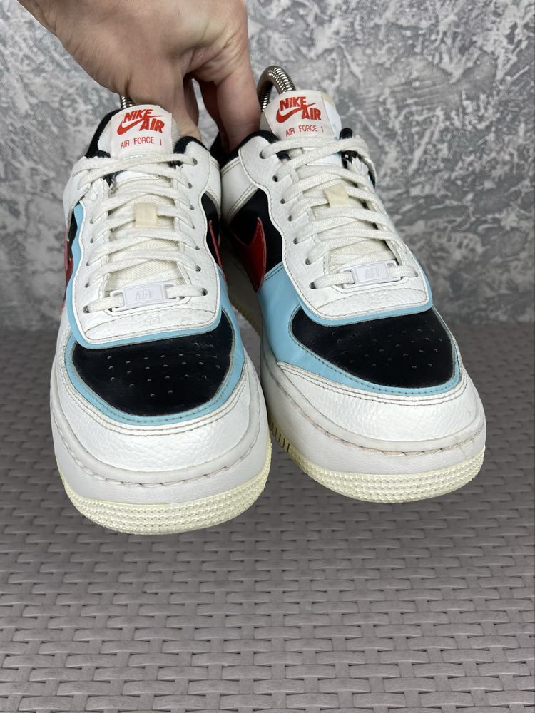 Nike air force 1 кроссовки 39 размер кожаные белые оригинал