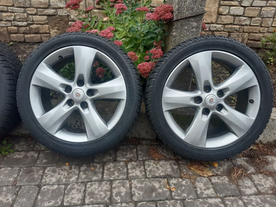 5/115МОЖЛИВО ОКРЕМО!Комплект зимових шин 225/45 r17 на дисках 5/115 ц.