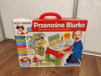 Clementoni biurko przenośne dziecięce