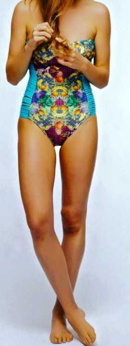 Fato Banho Bohemian Swimwear - óptima qualidade (Novo)