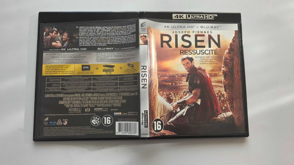 blu ray Risen Zmartwychwstały 4k