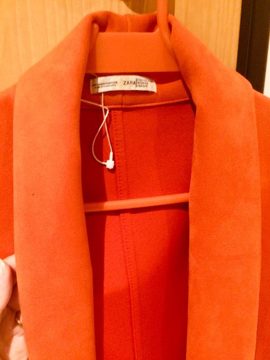 Casaco de Camurcina NOVO Zara