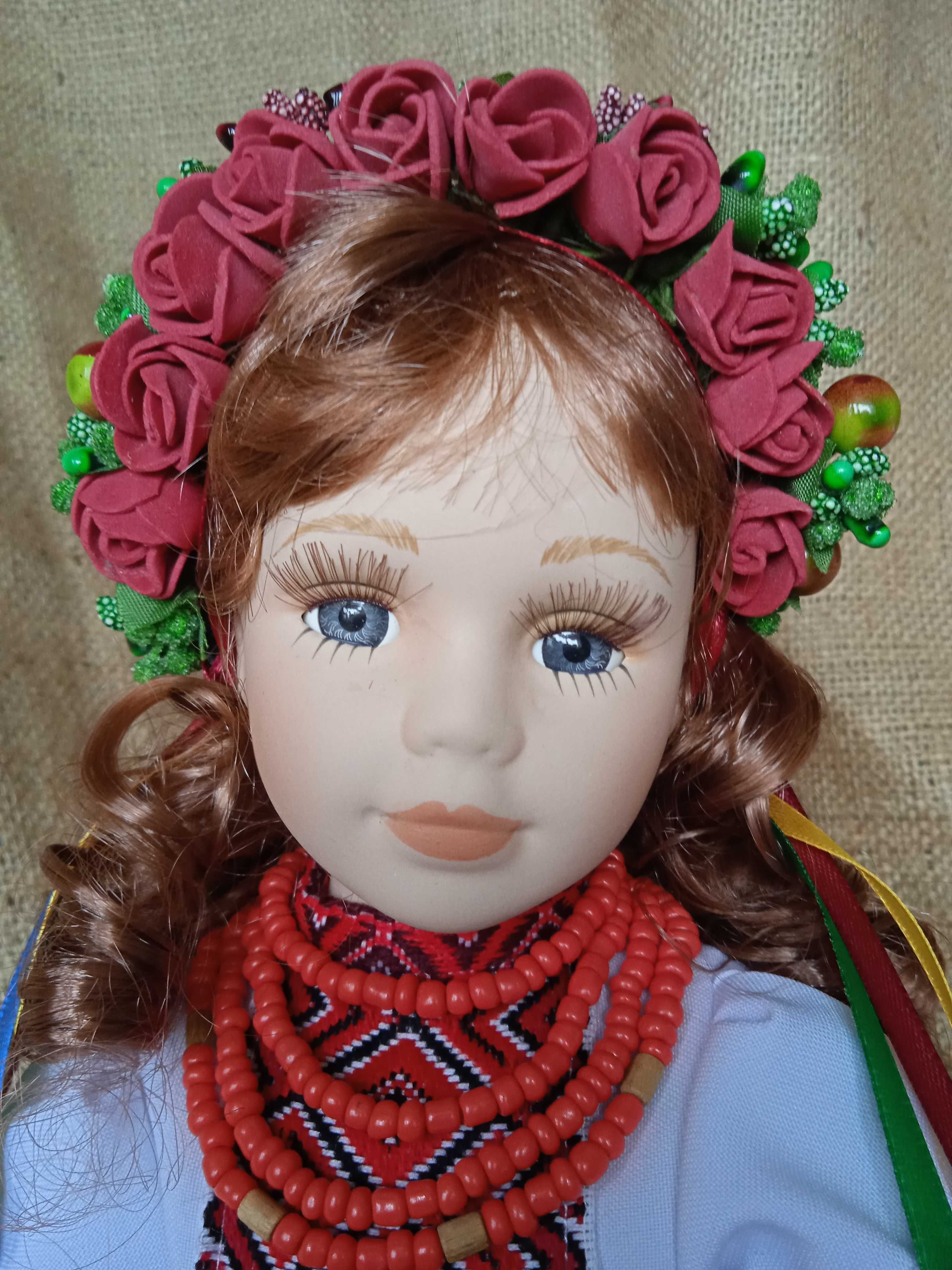 Украинский сувенир №15 кукла украинка в народном костюме 40 см