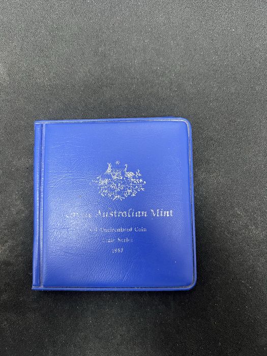 Moeda 10 dollars new south wales 1987 prata