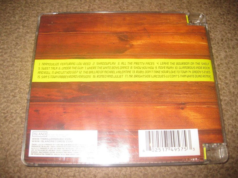 CD dos The Killers "Sawdust" Portes Grátis!