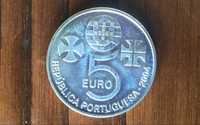 Moeda de 5 euros - República Portuguesa / Convento de Cristo
