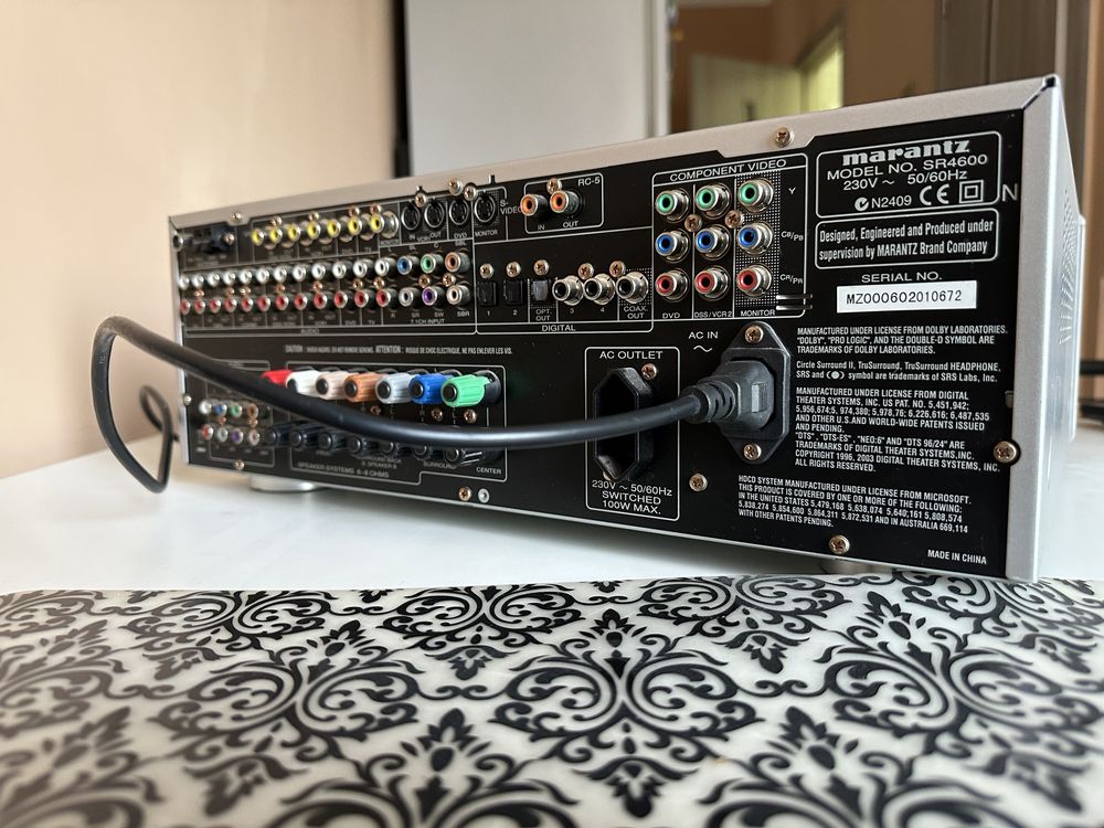 marantz av surround receiver sr4600