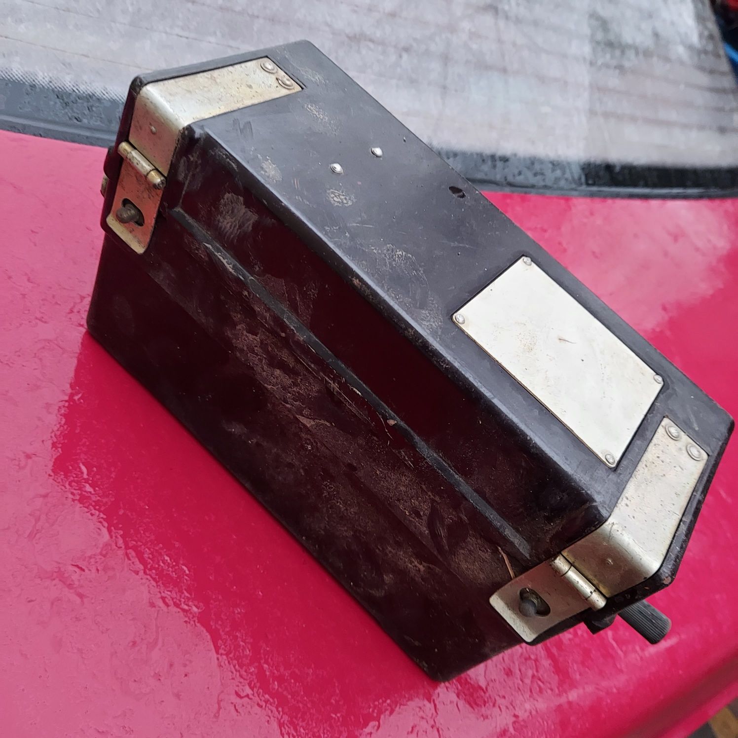 Wojskowy telefon polowy PRL 1968r. radio stacja