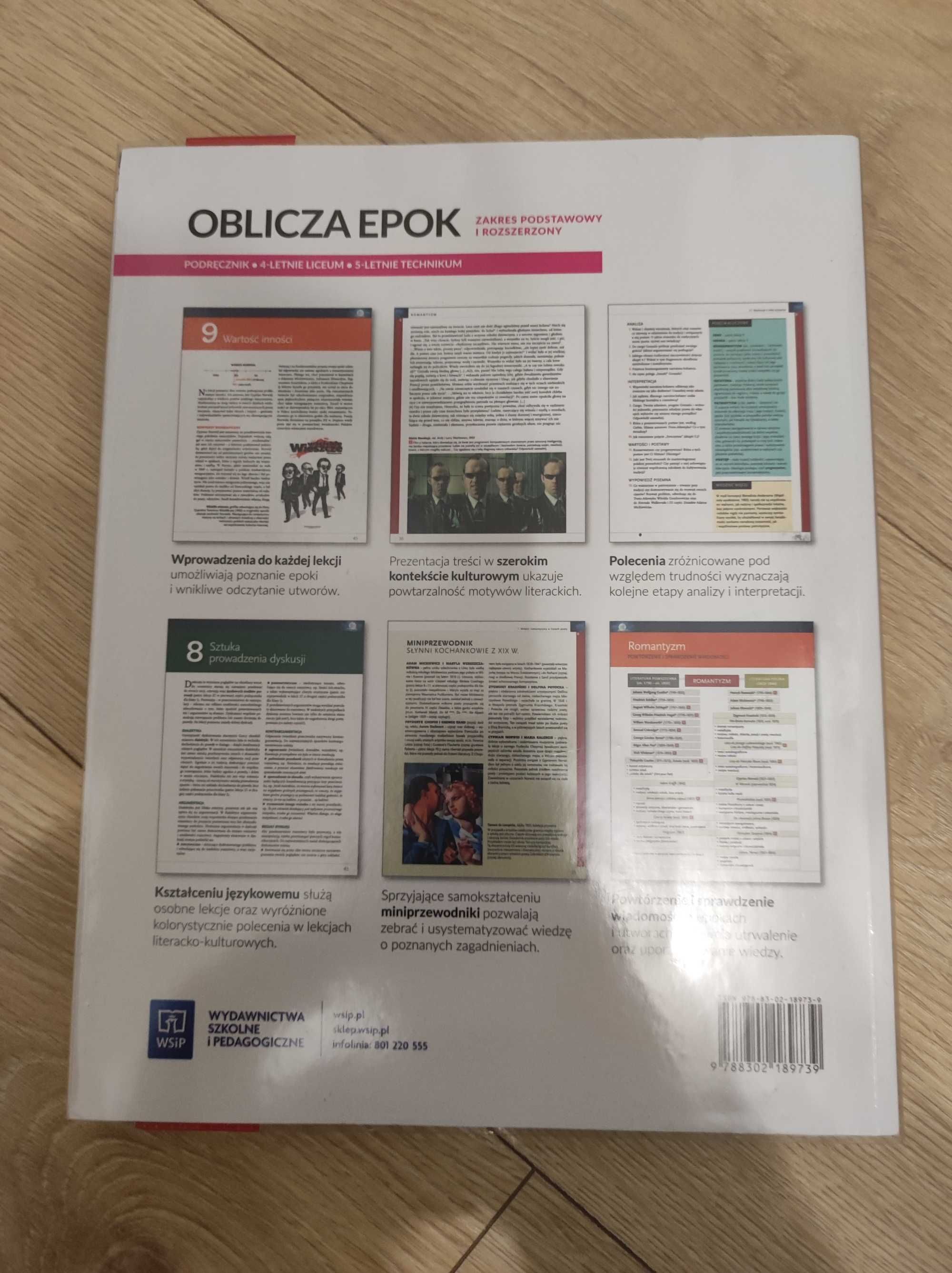 Książki oblicza epok j. polski