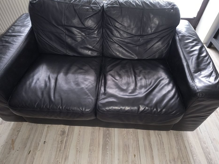 PILNIE sprzedam :Sofa skórzana  Ikea