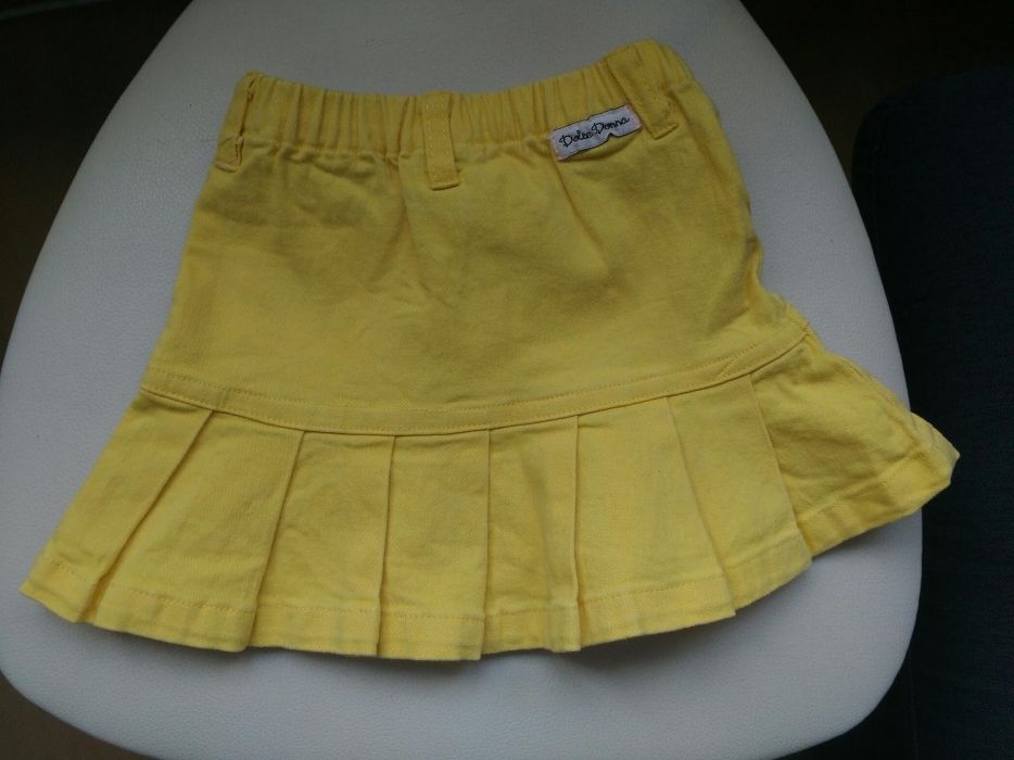 Żółta spódnica, spódniczka