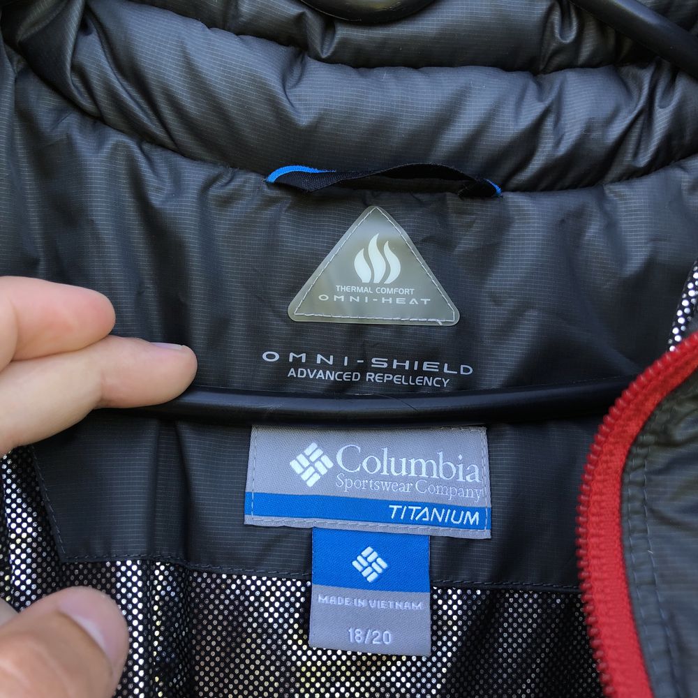 пуховик colambia titanium
