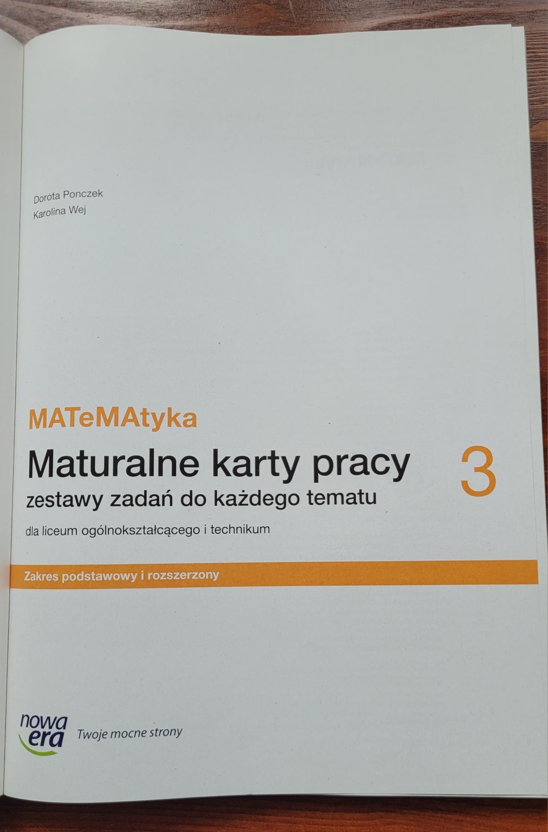 Maturalne karty pracy matematyka 3