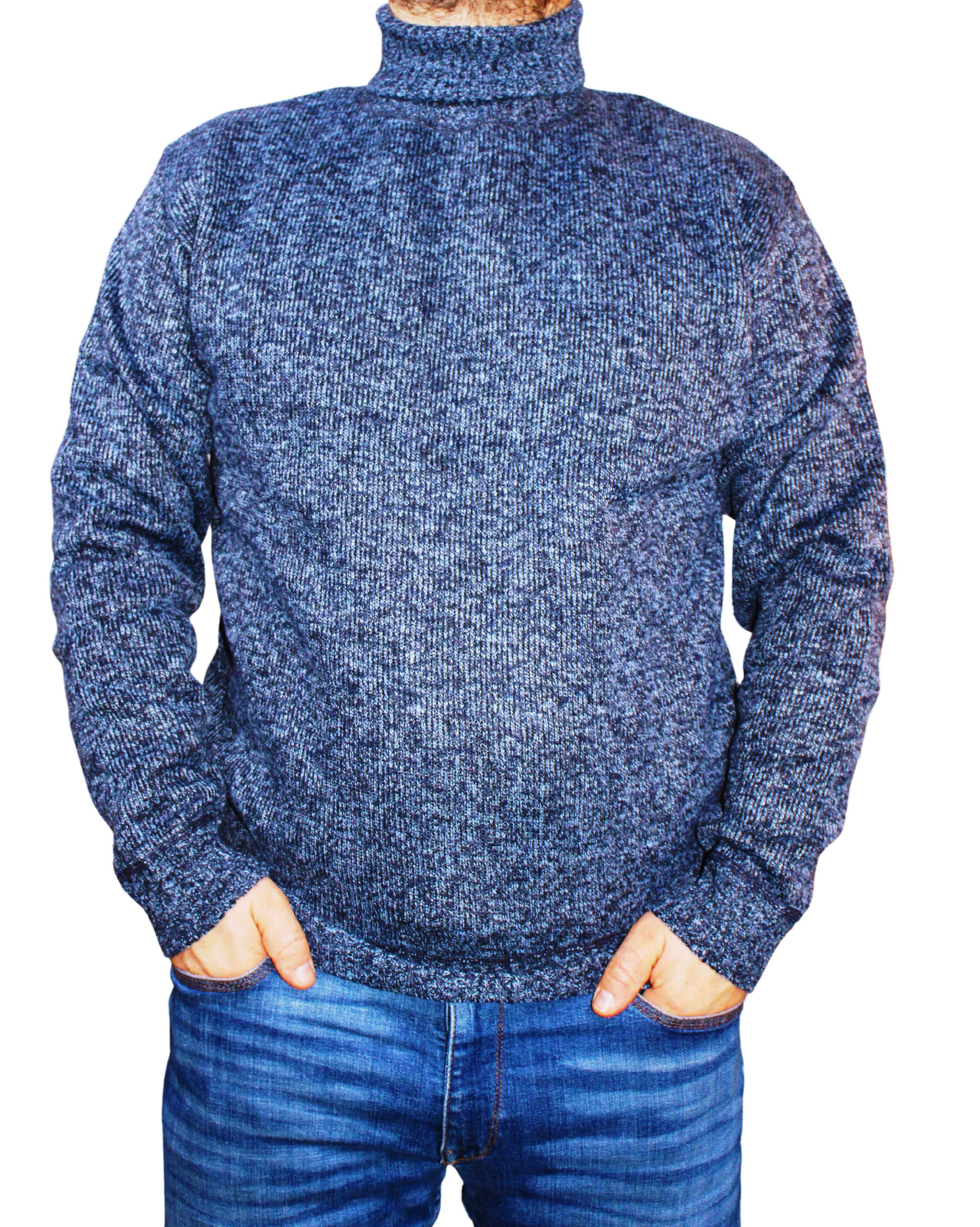 Gruby na polarze MĘSKI GOLF rozmiary od L do 3XL