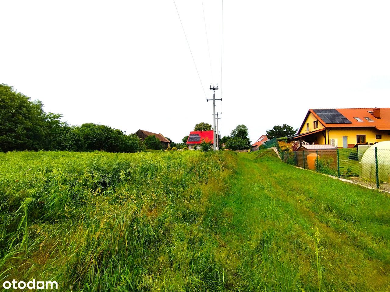 Ładna DZIAŁKA RM (w trakcie zmiany na MN) 2 km Chojnów*JERZMANOWICE