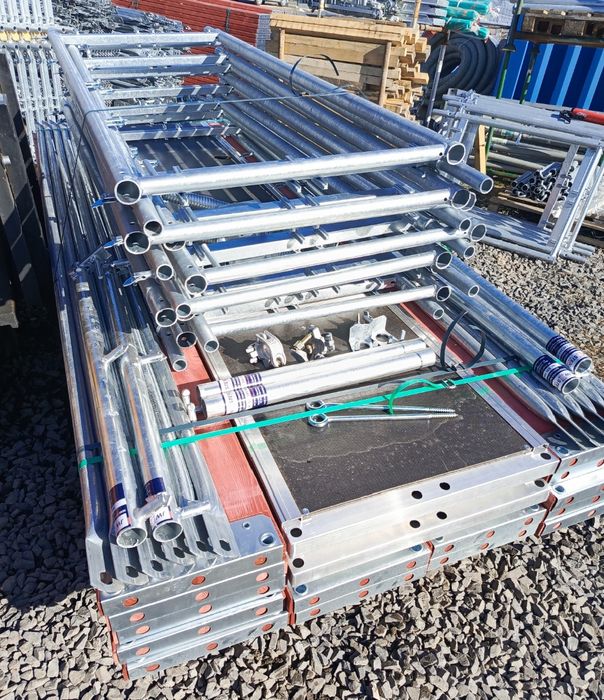 6x6 Nowe rusztowanie poznańskie plettac