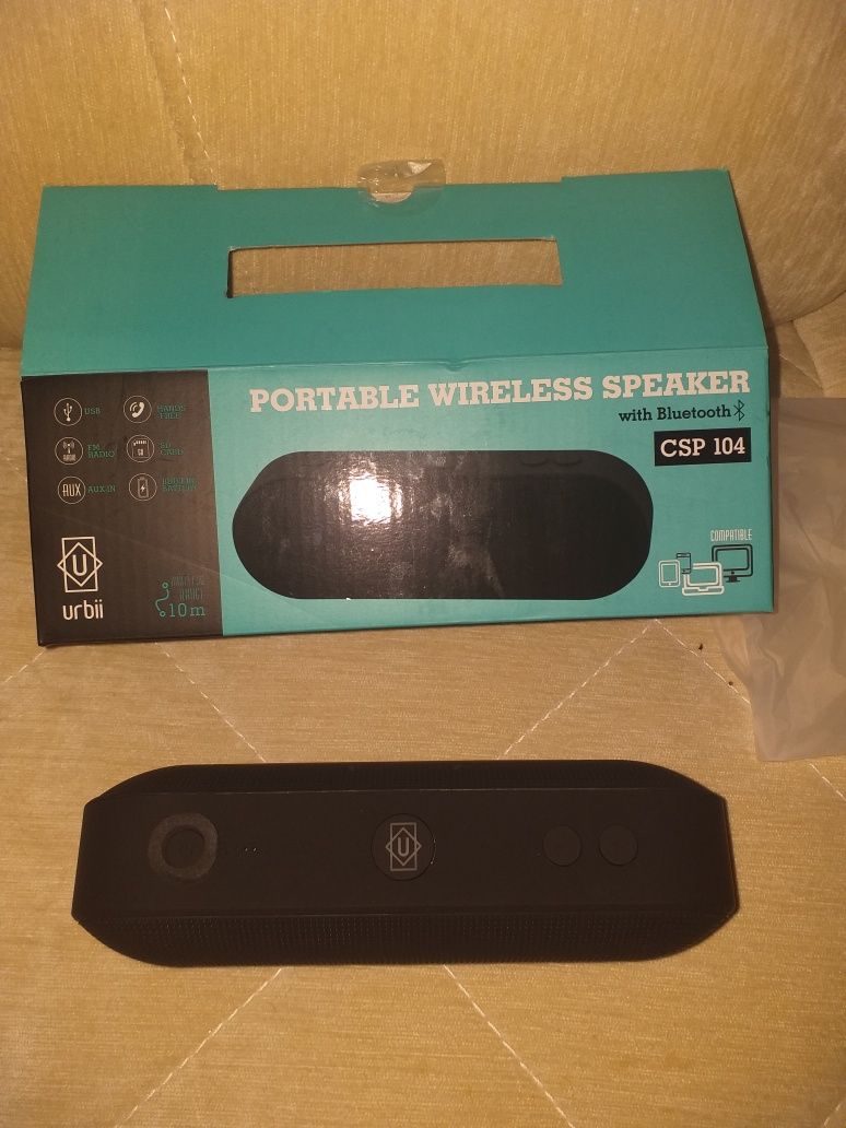 Колонка portable wirelesskip speaker cap 104