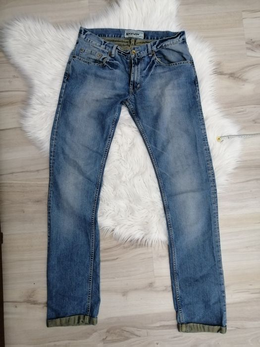 Spodnie jeans męskie