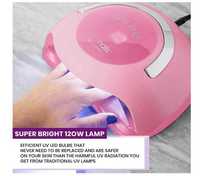 Lampa UV do Manicure/Pedicure LED Różowa profesjonalna BellaNails