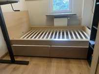Do sprzedania łóżko IKEA  Malm wym. 120/212