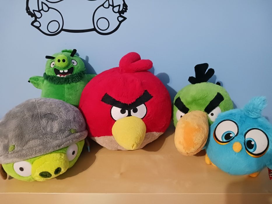 Angry Birds - Colecção de 5 peluches
