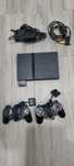PS2 + Volante e Pedais + Jogos