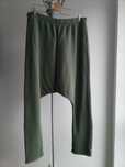Haremki spodnie dresowe khaki handmade 46 48 50