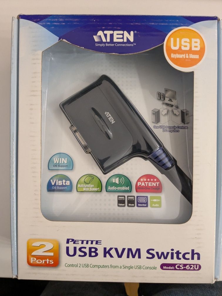 Data switch usb e monitor