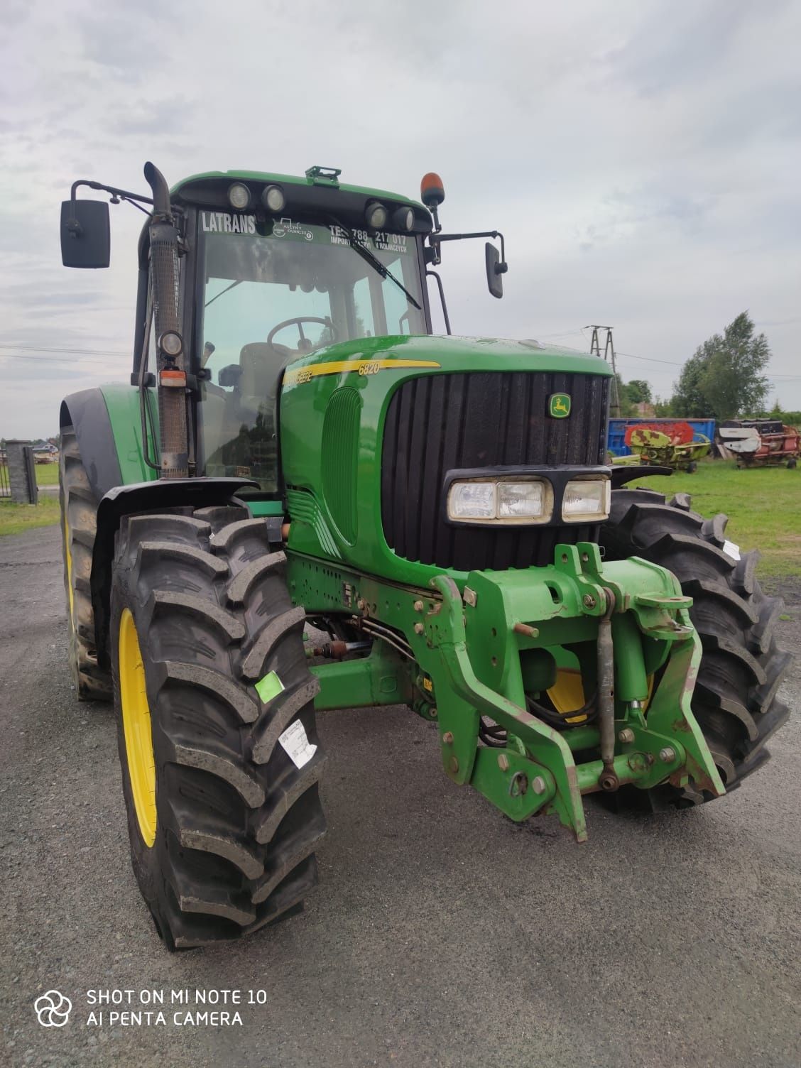 John Deere 6820 z Tuzem, 06 r. / Jd 7430 /6620