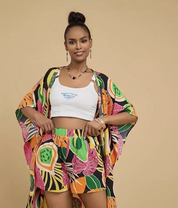 Люкс якість !Костюм двійка  фрукт принт