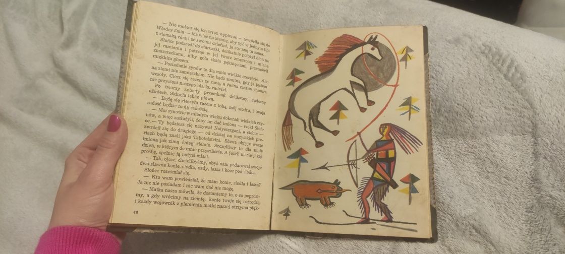 Sat-Okh Biały Mustang Baśnie i Legendy indiańskie 1960